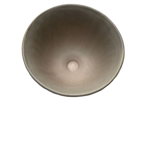 VINTAGE RED WING POTTERY PEDESTAL DISH # 5004 - Picture 5 of 6